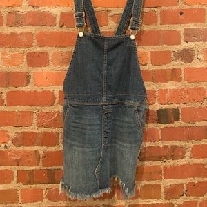 Denim Free People Overall